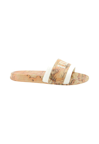 ALVIERO MARTINI Ciabatte Donna Beige Bianco 24991904-PE26-X013