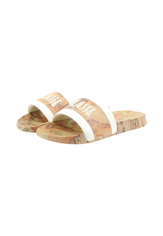 ALVIERO MARTINI Ciabatte Donna Beige Bianco 24991904-PE26-X013