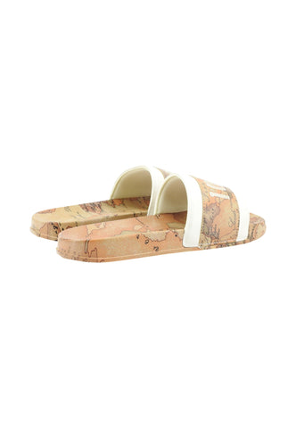 ALVIERO MARTINI Ciabatte Donna Beige Bianco 24991904-PE26-X013