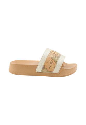 ALVIERO MARTINI Ciabatte Donna Beige Oro 25040513-PE26-X124