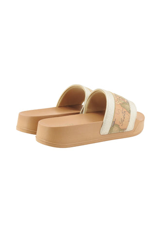 ALVIERO MARTINI Ciabatte Donna Beige Oro 25040513-PE26-X124