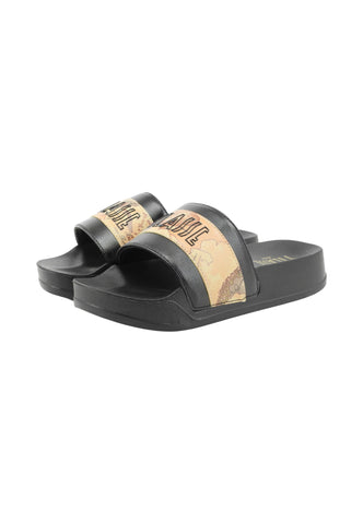 ALVIERO MARTINI Ciabatte Donna Nero Beige 25040513-PE26-X550