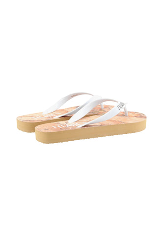 ALVIERO MARTINI Ciabatte Infradito Donna Beige Bianco 14309082-PE26-0900