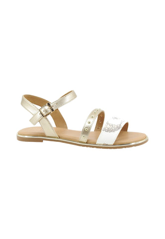 ALVIERO MARTINI Sandali Donna Bianco Oro 24530371-PE26-X132