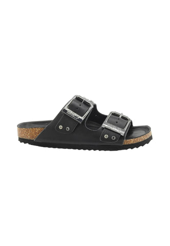 COLORS OF CALIFORNIA Ciabatte Donna Nero Borchie HC.BIO501-PE26-BLA