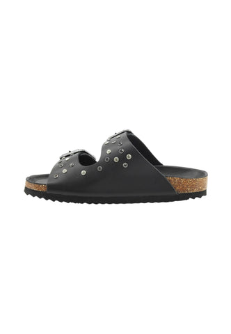 COLORS OF CALIFORNIA Ciabatte Donna Nero Borchie HC.BIO501-PE26-BLA