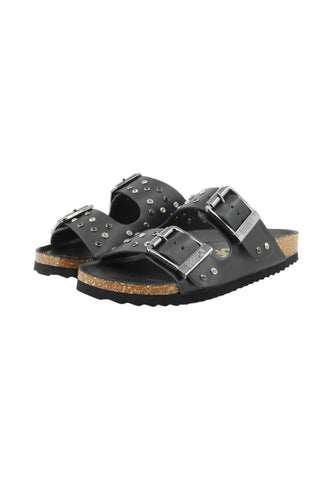 COLORS OF CALIFORNIA Ciabatte Donna Nero Borchie HC.BIO501-PE26-BLA