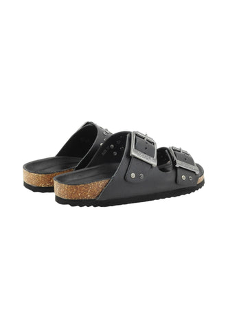 COLORS OF CALIFORNIA Ciabatte Donna Nero Borchie HC.BIO501-PE26-BLA