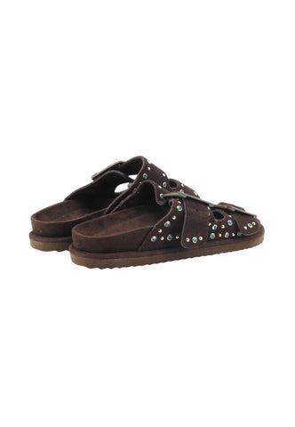 COLORS OF CALIFORNIA Ciabatte Donna Marrone Borchie HC.BIOW05N-PE26-MOKA