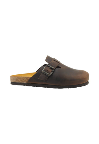 FRAU Ciabatte Boston Uomo Marrone 19R9-PE26-T.MO