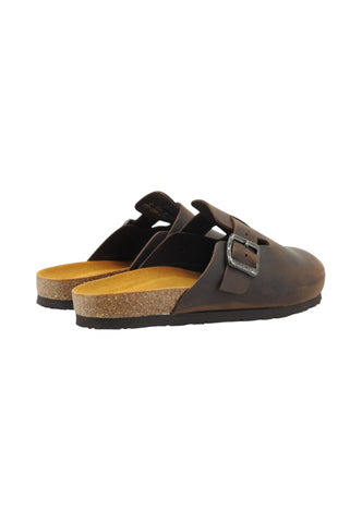 FRAU Ciabatte Boston Uomo Marrone 19R9-PE26-T.MO