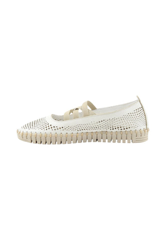 FRAU Ballerine Donna Bianco 52M2-PE26-PANN