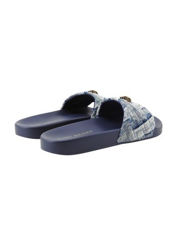 KURT GEIGER Ciabatte Donna Blu Denim 7400288669-PE26