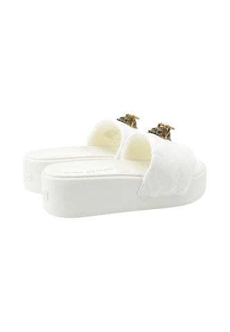 KURT GEIGER Ciabatte Donna Bianco 4797810689-PE26