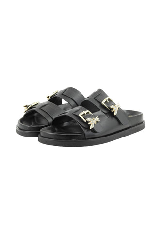 PATRIZIA PEPE Ciabatte Donna Nero PJ407.31-PE26