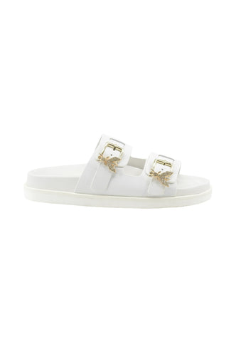 PATRIZIA PEPE Ciabatte Donna Bianco PJ407.06-PE26
