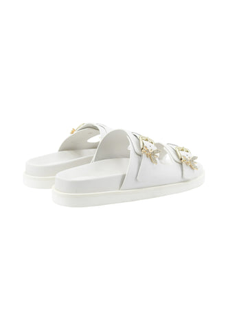 PATRIZIA PEPE Ciabatte Donna Bianco PJ407.06-PE26