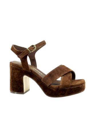 JANET Sandali Tacco Donna Marrone J-650-PE26-K3