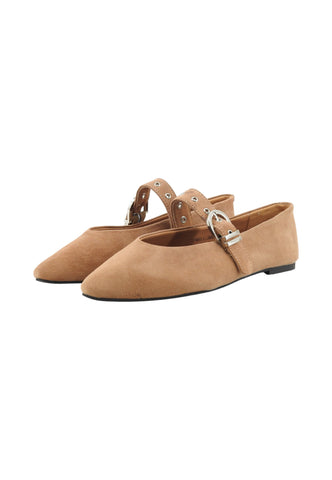 JANET Ballerine Donna Marrone J-841-PE26-K4