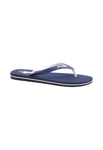POLO RALPH LAUREN Ciabatte Infradito Uomo Blu Bianco 816931531001-PE26