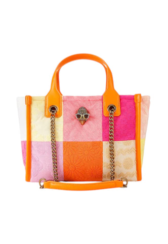 KURT GEIGER Borsa A Spalla Donna Arancione Multicolore 5021969689-PE26