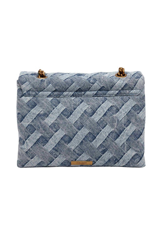 KURT GEIGER Borsa A Spalla Donna Blu Denim 9796588669-PE26