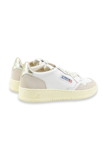 AUTRY Sneakers Donna Bianco Grigio Oro AULWLS75-PE26