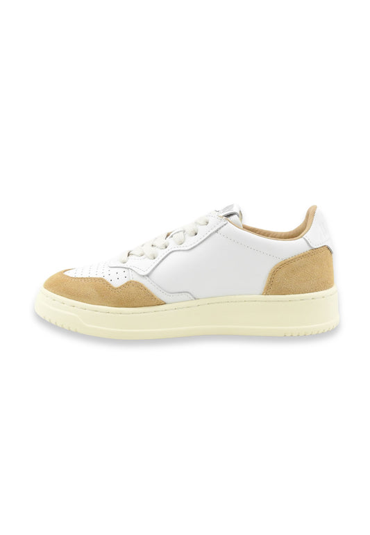 AUTRY Sneakers Donna Bianco Marrone AULWFT10-PE26