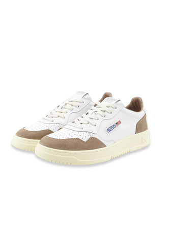 AUTRY Sneakers Uomo Bianco Marrone AULMFT02-PE26