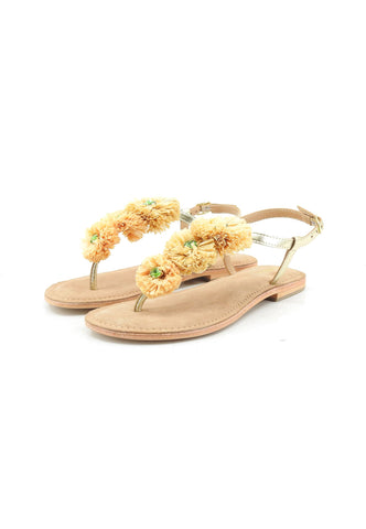 CB FUSION Sandali Infradito Donna Oro Beige CBF.R226006-PE26-NAT