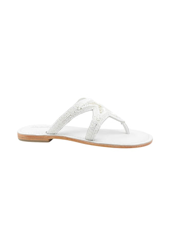 CB FUSION Ciabatte Infradito Donna Bianco CBF.R226010-PE26-WHI