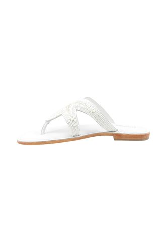 CB FUSION Ciabatte Infradito Donna Bianco CBF.R226010-PE26-WHI