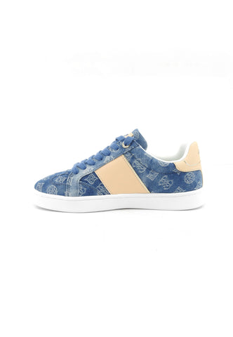 GUESS Sneakers Donna Blu Denim Beige FLJR11DEN12-PE26-BLUE