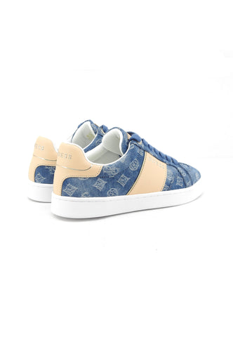 GUESS Sneakers Donna Blu Denim Beige FLJR11DEN12-PE26-BLUE
