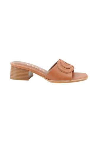 GUESS Ciabatte Tacco Donna Marrone FLJCNNLEA03-PE26-BROWN