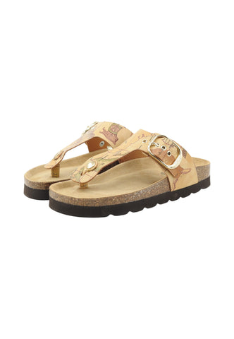 ALVIERO MARTINI Ciabatte Infradito Donna Beige Marrone 14259750-PE26-0010