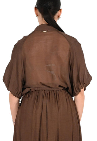 MARKUP Camicia Donna Marrone MW1630015-PE26-CACAO