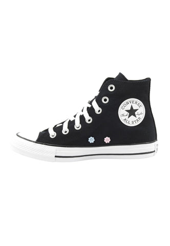 CONVERSE Sneakers Donna Nero Fiori A17600C-PE26