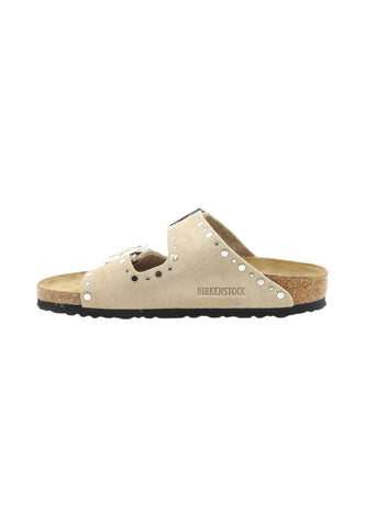 BIRKENSTOCK Ciabatte Donna Beige Borchie 1029390-PE26