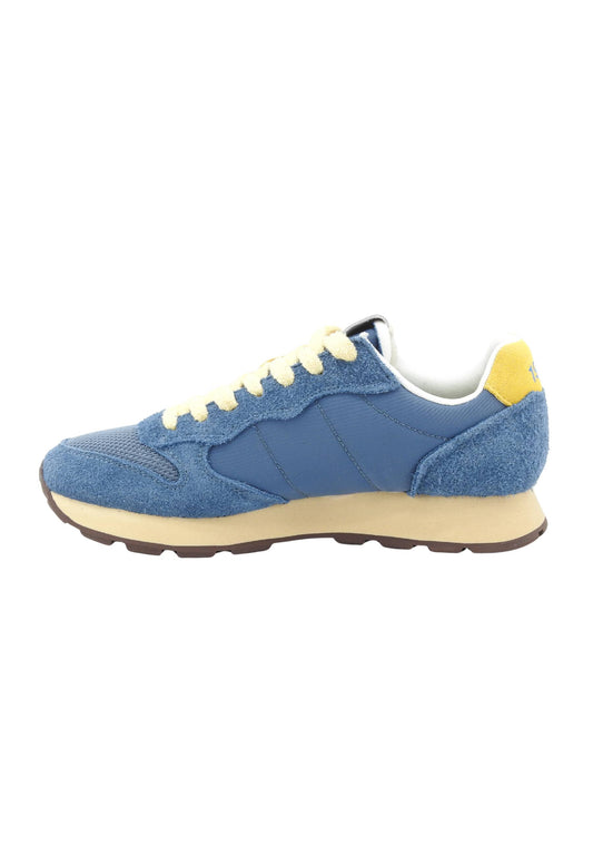 SUN68 Sneakers Uomo Azzurro Giallo Z36104-PE26-80