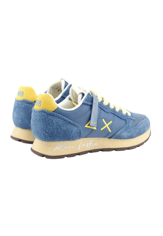 SUN68 Sneakers Uomo Azzurro Giallo Z36104-PE26-80