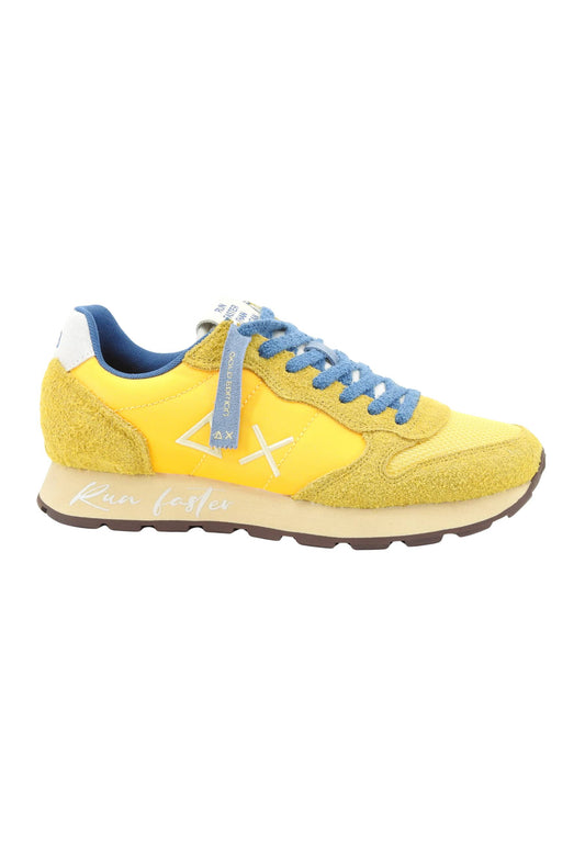 SUN68 Sneakers Uomo Giallo Azzurro Z36104-PE26-23