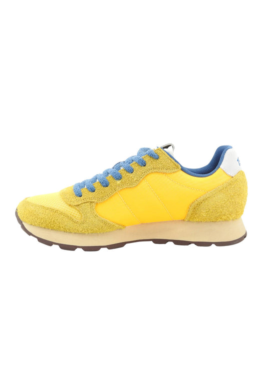 SUN68 Sneakers Uomo Giallo Azzurro Z36104-PE26-23