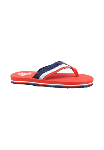 U.S. POLO ASSN. Ciabatte Infradito Uomo Rosso Blu Bianco HANK002B-PE26-RED007