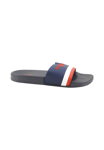 U.S. POLO ASSN. Ciabatte Uomo Blu Bianco Rosso SKYE004A-PE26-BLU005