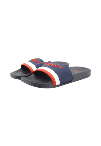 U.S. POLO ASSN. Ciabatte Uomo Blu Bianco Rosso SKYE004A-PE26-BLU005