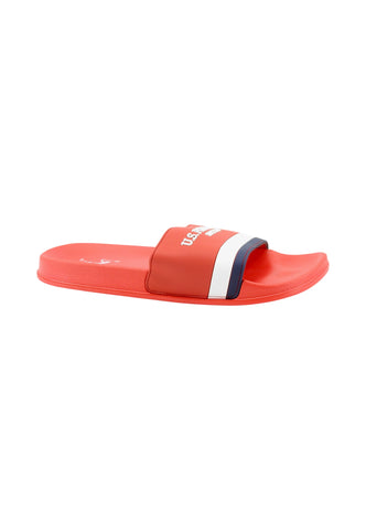 U.S. POLO ASSN. Ciabatte Uomo Rosso Bianco Blu SKYE004A-PE26-RED007