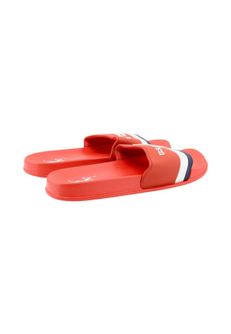 U.S. POLO ASSN. Ciabatte Uomo Rosso Bianco Blu SKYE004A-PE26-RED007