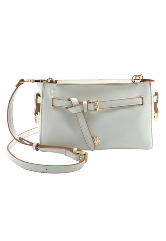 U.S. POLO ASSN. Borsa Tracolla Donna Bianco BEU2G9070WVP802-PE26