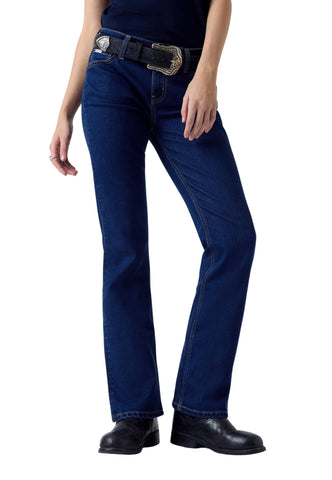 GUESS Jeans A Zampa Donna Blu Denim W6RA1SD632B-PE26-GVIV